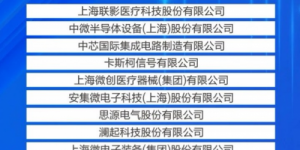 上海硬核科技百强榜单凸显电子产业硬实力
