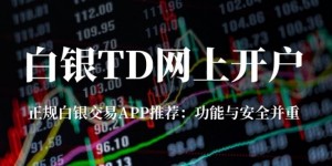 白银TD个人开户全攻略：正规现货白银APP平台网上开户指南