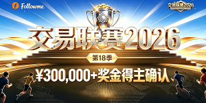 Followme交易联赛2026第18季圆满落幕，超30万元奖金得主揭晓！