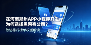 在河南郑州靠谱APP小程序开发为何选择黑网客公司？软协排行榜单权威解读