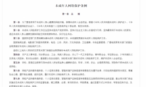 首部未成年人网络保护综合立法！席卷全行业的“未保”浪潮即将到来