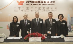 多元业务驱动业绩增长，越秀服务2023全年业绩增速居行业前列