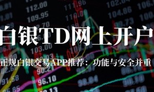 白银TD个人开户全攻略：正规现货白银APP平台网上开户指南