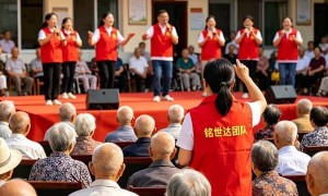 情暖端午佳节 铭世达团队善行暖桑榆
