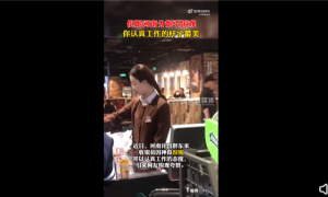 胖东来一收银员神似倪妮引围观 高颜值惊艳网友：工作态度被赞